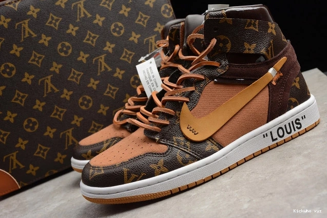 Jordan 1 AQ0818-158 x Off-Louis Air AJ1 OW 0731